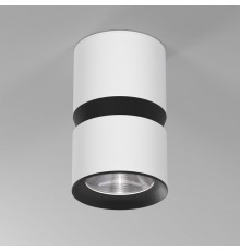 Накладной светильник Elektrostandard 25049/LED 12W 4000К белый/чёрный