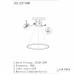 Подвесной светильник iLedex 10112P/1-24W-3000K-D800 BR