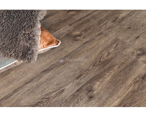 Кварц-виниловая плитка Alpine Floor Grand Sequoia LVT Венге Грей ECO 11-802