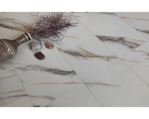 Ламинат Stone Floor MSPC BIG STONE Бело-золотой мрамор DC833 MР Ламинат Stone Floor MSPC BIG STONE Бело-золотой мрамор DC833 MР