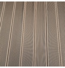 Террасная доска из ДПК Wooden Deck Коричневый-02 3000х153х28 мм