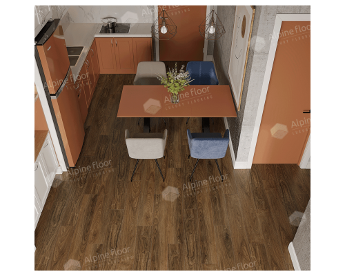 Каменно-полимерная плитка Alpine Floor NUT ECO 22-1 Ногуэра