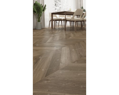 Кварц-виниловая плитка Alpine Floor Chevron Alpine LVT Дуб Насыщенный ЕСО 20-4