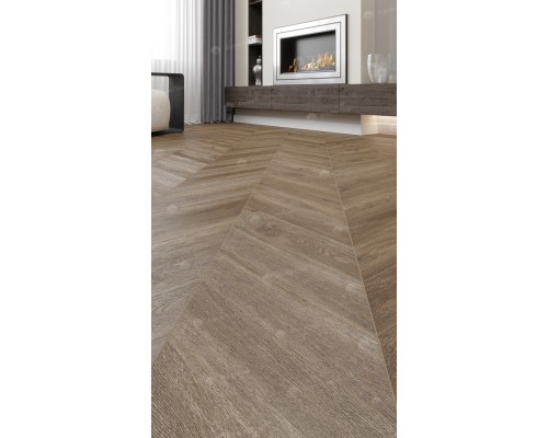 Кварц-виниловая плитка Alpine Floor Chevron Alpine LVT Макадамия ЕСО 20-5