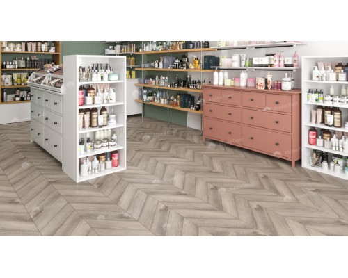 Кварц-виниловая плитка Alpine Floor Chevron Alpine LVT Дуб Исида ЕСО 20-8