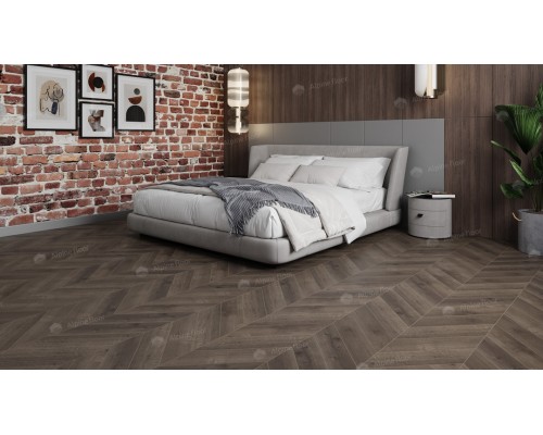 Кварц-виниловая плитка Alpine Floor Chevron Alpine LVT Дуб Антарес ЕСО 20-9