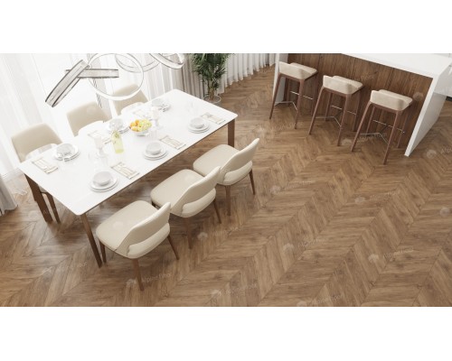 Кварц-виниловая плитка Alpine Floor Chevron Alpine LVT Дуб Гевуина ЕСО 20-10