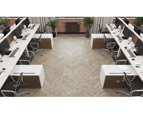 Кварц-виниловая плитка Alpine Floor Chevron Alpine LVT Дуб Карите ЕСО 20-11