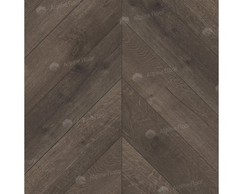 Кварц-виниловая плитка Alpine Floor Chevron Alpine LVT Дуб Антарес ЕСО 20-9