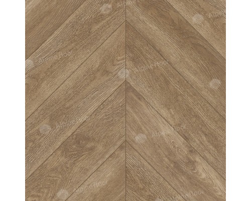 Каменно-полимерная плитка Alpine Floor Chevron Alpine Макадамия ЕСО 18-5