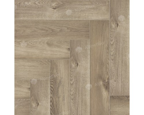 Каменно-полимерная плитка Alpine Floor Light Parquet ECO 13-5 Дуб натуральный отбеленный