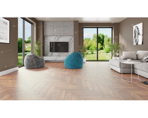 Кварц-виниловая плитка Alpine Floor Parquet LVT Дуб Royal ECO 16-2