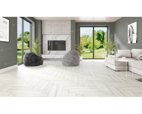 Кварц-виниловая плитка Alpine Floor Parquet LVT Дуб Арктик ECO 16-4