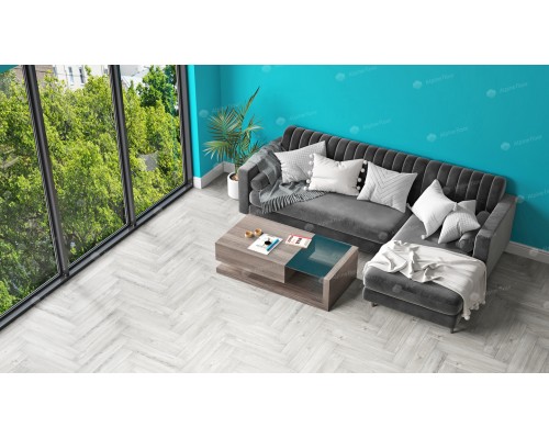 Кварц-виниловая плитка Alpine Floor Parquet LVT Снежный ECO 16-11