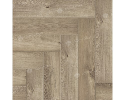 Кварц-виниловая плитка Alpine Floor Parquet LVT Дуб Натуральный Отбеленный ECO 16-5