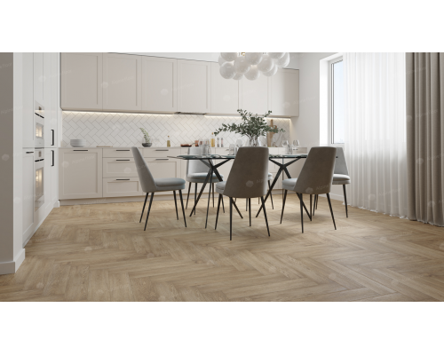 Инженерная каменно-полимерная плитка Alpine Floor ABA Parquet Premium Дуб Ваниль Селект ECO 19-3