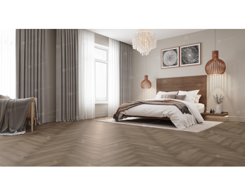 Инженерная каменно-полимерная плитка Alpine Floor ABA Parquet Premium Дуб насыщенный ECO 19-7