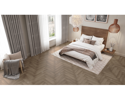 Инженерная каменно-полимерная плитка Alpine Floor ABA Parquet Premium Дуб насыщенный ECO 19-7