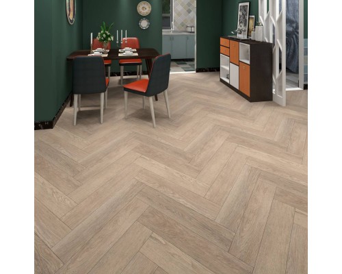 Каменно-полимерный ламинат Calitex Elementals Herringbone Dockland Click ES203