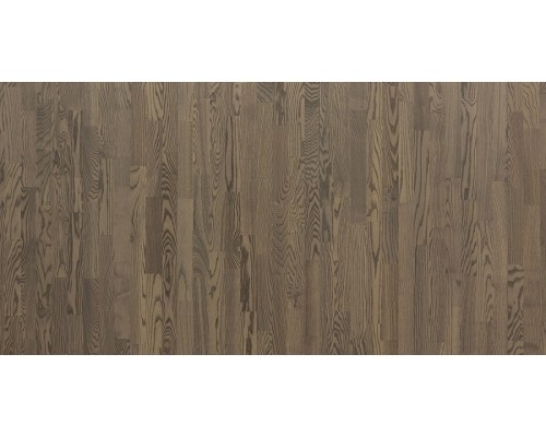 Паркетная доска Floorwood Трехполосная Ash Madison Gray Oil 3S