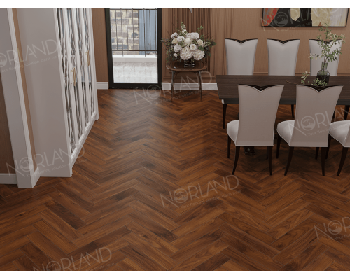 Ламинат Norland Elegant Herringbone LF303-19 Орех Кипр