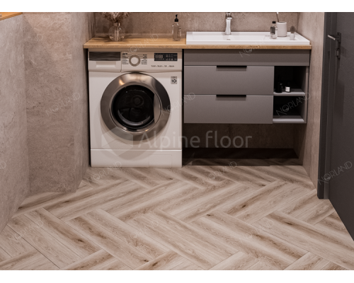 Кварц-виниловая плитка LVT Norland Lagom Parquet LVT Bratt 1034-05