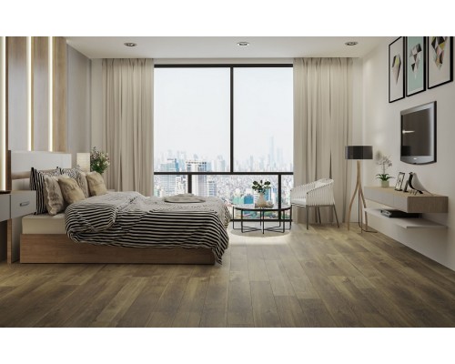 Ламинат SPC Stone Floor 305-9 НР Дуб Старый Замок