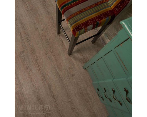 Кварц-виниловый ламинат Vinilam Ceramo Wood 5,5мм Дуб Шале 10128