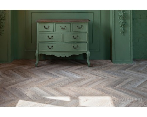 Виниловый ламинат VINILAM Parquet chevron 8,5 мм Шампань RI153616CL4