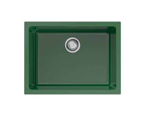 Omoikiri Okinoshima 61-U/I-RG Glossy Natceramic/royal green глянцевый