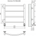 Водяной полотенцесушитель Terminus «Классик» П4 500х496 4670030725172
