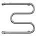 Водяной полотенцесушитель Terminus М-образный с полкой (1") 500х700 4620768880353
