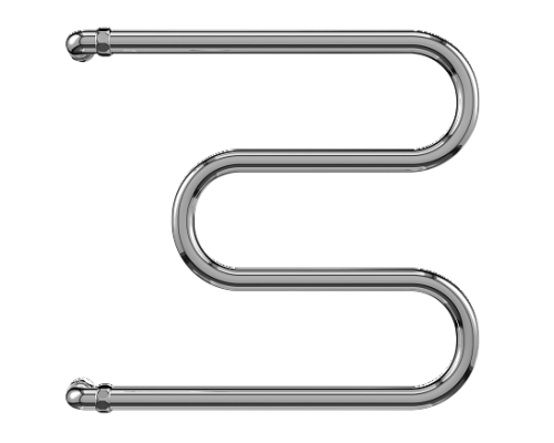 Водяной полотенцесушитель Terminus М-образный AISI 32х2 500х500 4620768881145