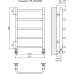 Водяной полотенцесушитель «Стандарт» Terminus П5 400х596 4670030725288