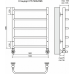 Водяной полотенцесушитель Terminus «Стандарт» П5 500х596 4670030725295