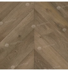 Каменно-полимерная плитка Alpine Floor Chevron Alpine Дуб Насыщенный ЕСО 18-4
