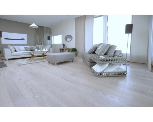 Паркетная доска Floorwood Однополосная 138 Oak Orlando White Matt Lac 1S Паркетная доска Floorwood Однополосная 138 Oak Orlando White Matt Lac 1S