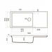 Omoikiri Sintesi 116-WH Artceramic/белый