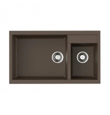 Omoikiri Tedori 86-2-LB-ES Tetogranit/espresso