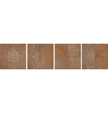 Керамическая плитка KERAMA MARAZZI Каменный остров коричневый декорированный 30х30 SG926400N