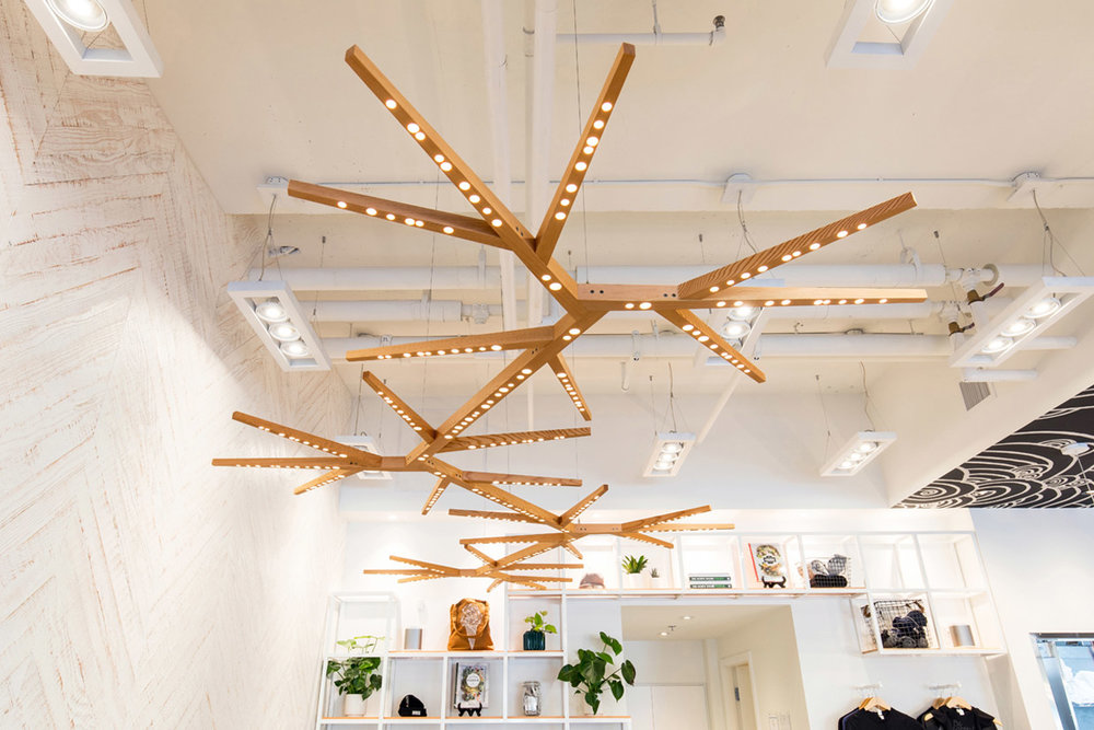 Модульная LED-люстра